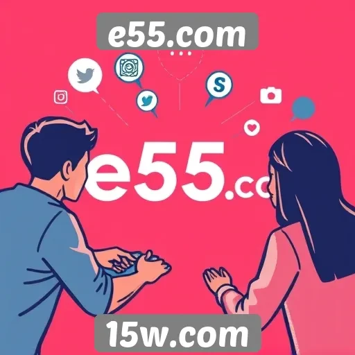 Impacto das comunidades online no e55.com